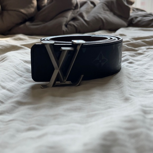 ‘17 Louis Vuitton Monogram Illusion Pyramide Reversible Belt Made in Spain 90/36 - Picture 2 of 8